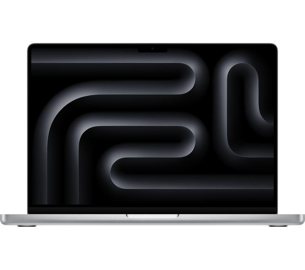 APPLE MacBook Pro 14 (2023) - M3, 512 GB SSD, Silver, Silver/Grey