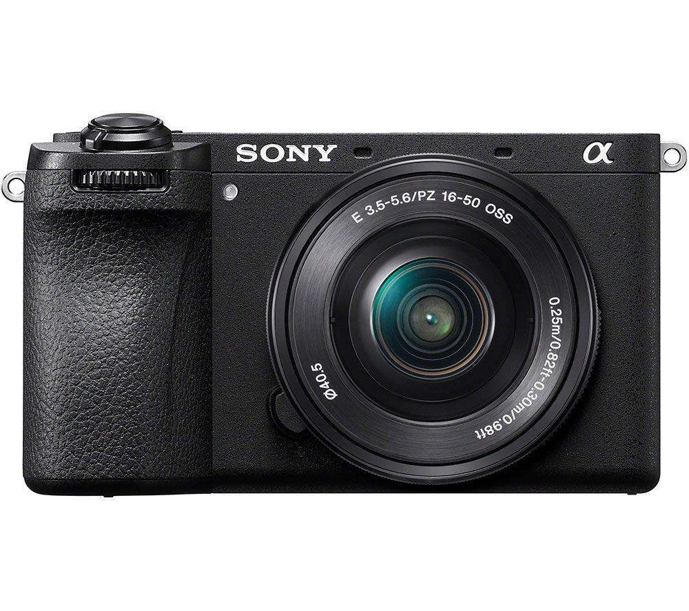 SONY a6700 Mirrorless Camera with E PZ 50mm f/3.5?5.6 OSS Lens, Black