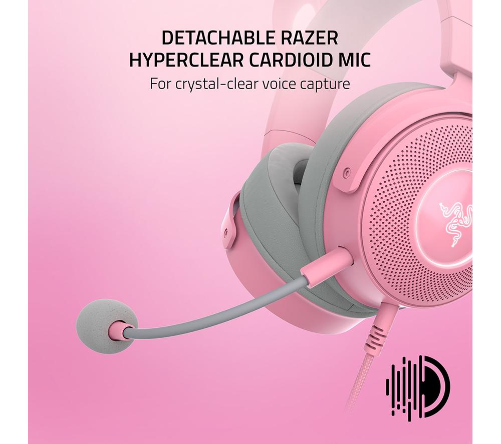RAZER Kraken Kitty V2 Pro Gaming Headset - Pink image number 4 of 9