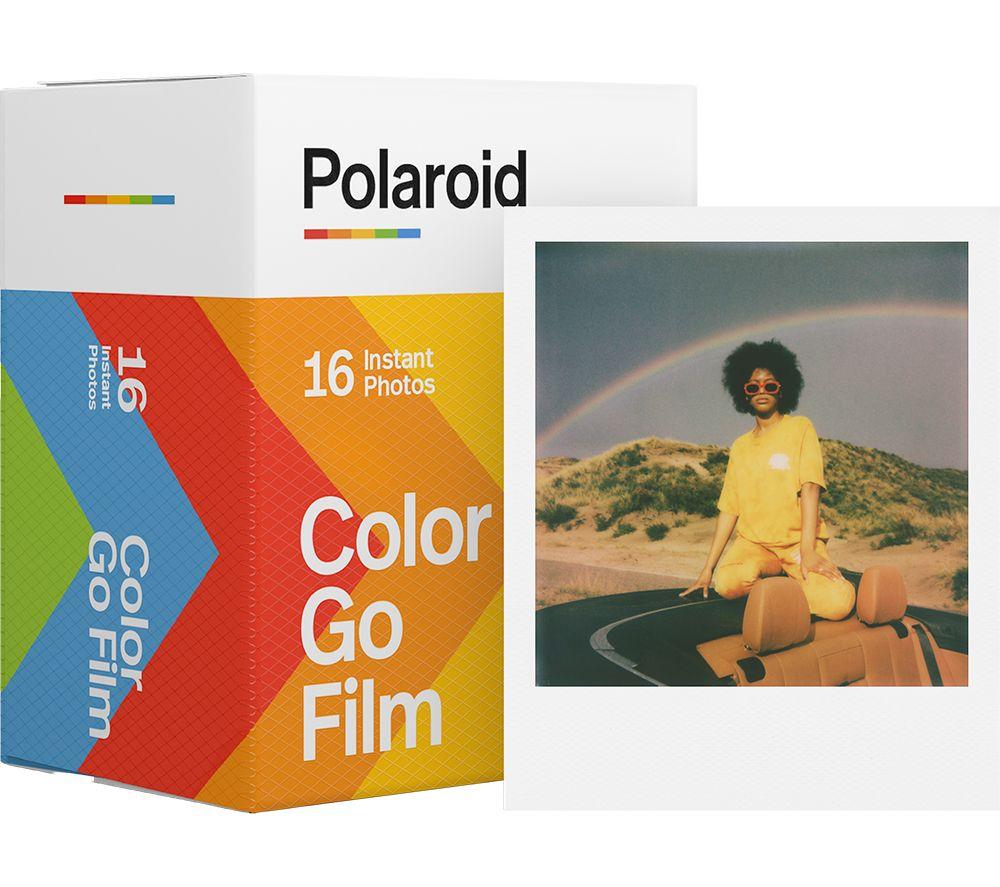 Polaroid Go Instant Film - Double Pack - 6017, 16 Films & Color Film for 600 - Round Frame
