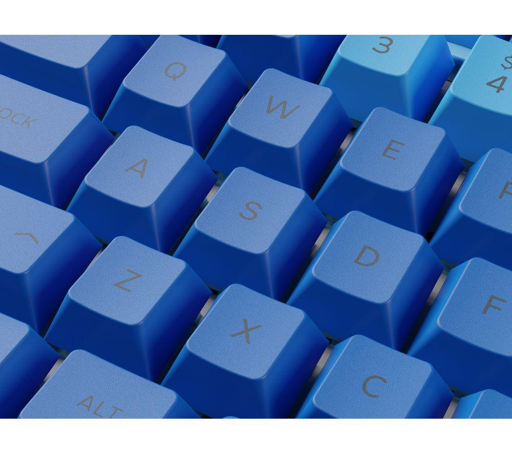 GLORIOUS GPBT Keycaps - UK Layout, Ocean Blue image number 5 of 5