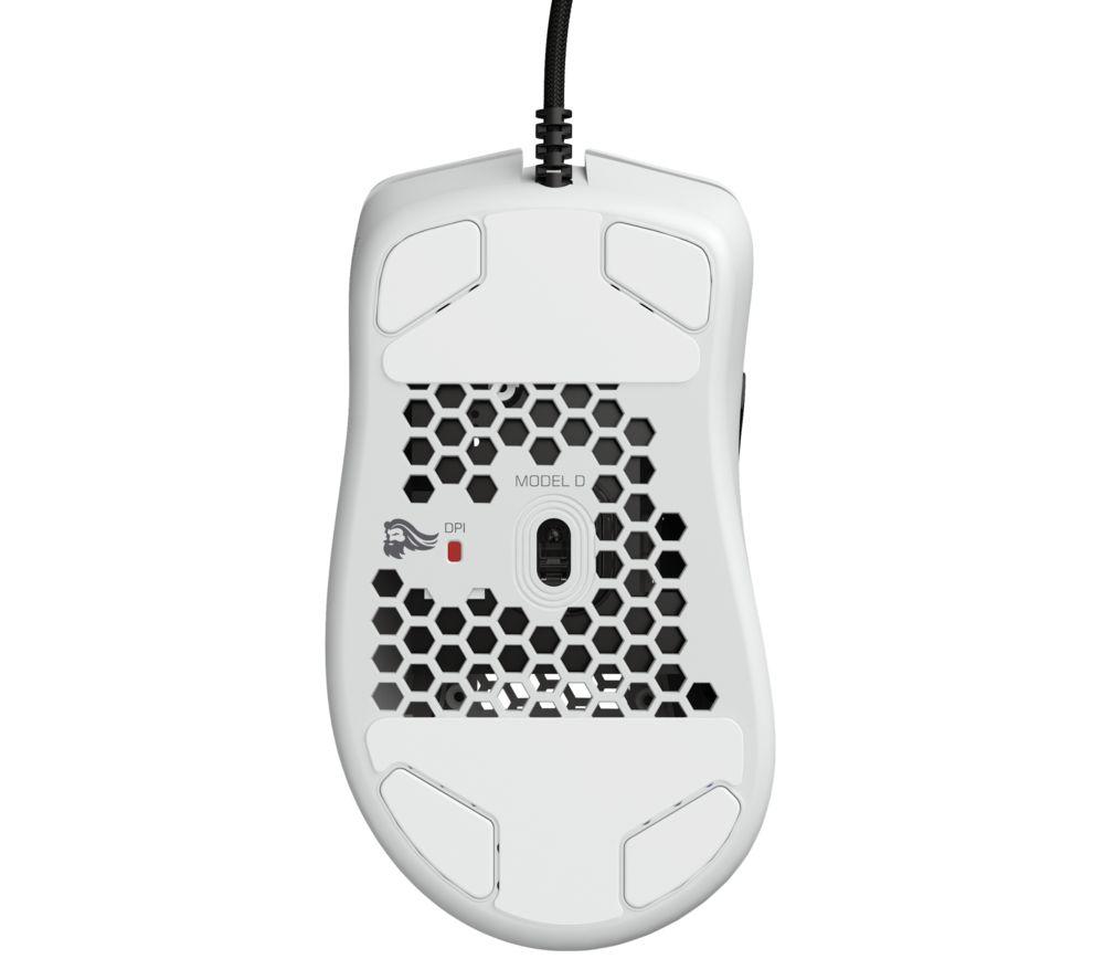 GLORIOUS Model D RGB Optical Gaming Mouse - Matte White image number 6 of 8