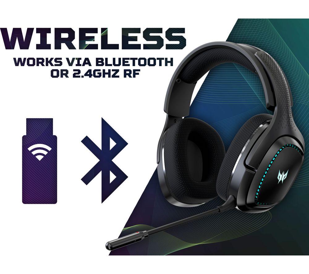 ACER Predator Galea 550 Wireless Gaming Headset - Black image number 3 of 9