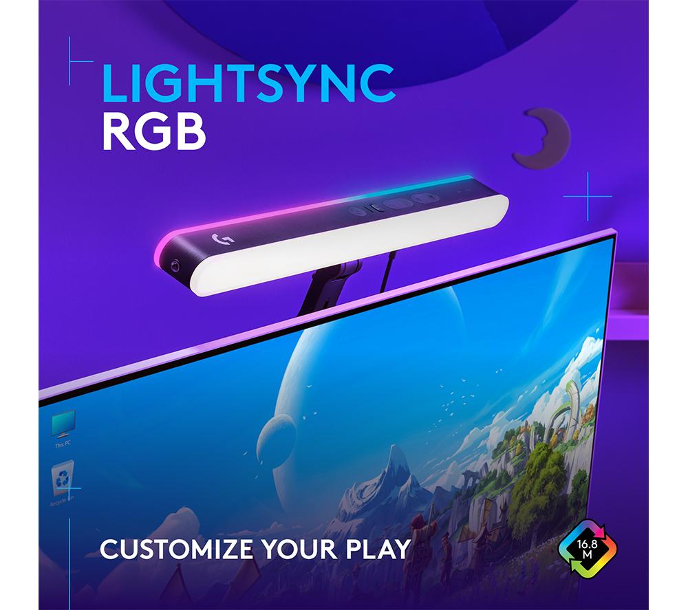LOGITECH G Litra Beam LX RGB Streaming Key Light image number 3 of 7