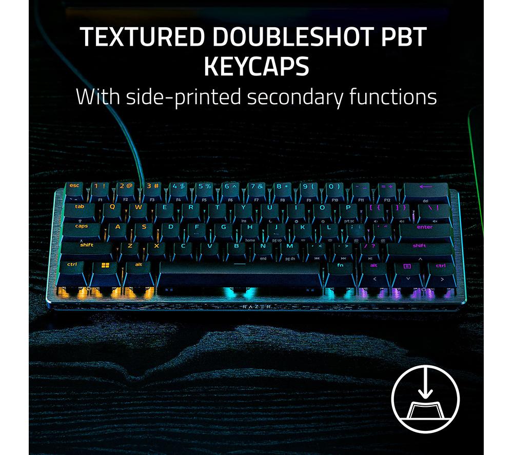 Buy RAZER Huntsman V3 Pro Mini Gaming Keyboard - Black | Currys