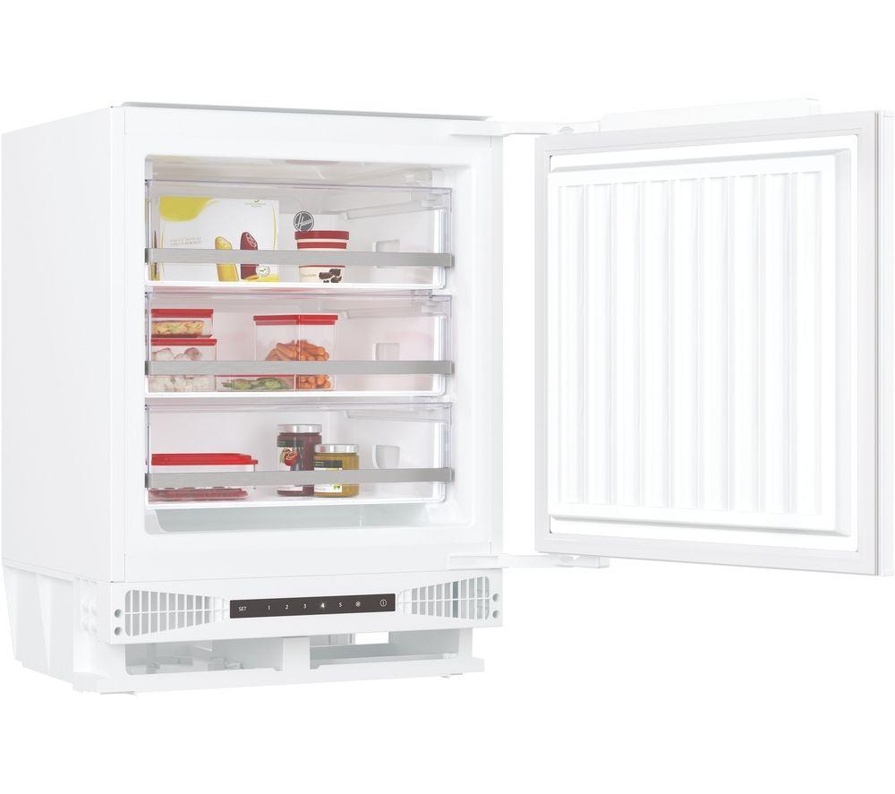 HOOVER HUSE68EWKP Integrated Undercounter Freezer - Fixed Hinge image number 2 of 5