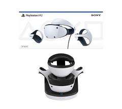PLAYSTATION VR2 Gaming Headset & VS5014 PS VR2 Charging Station (White) Bundle