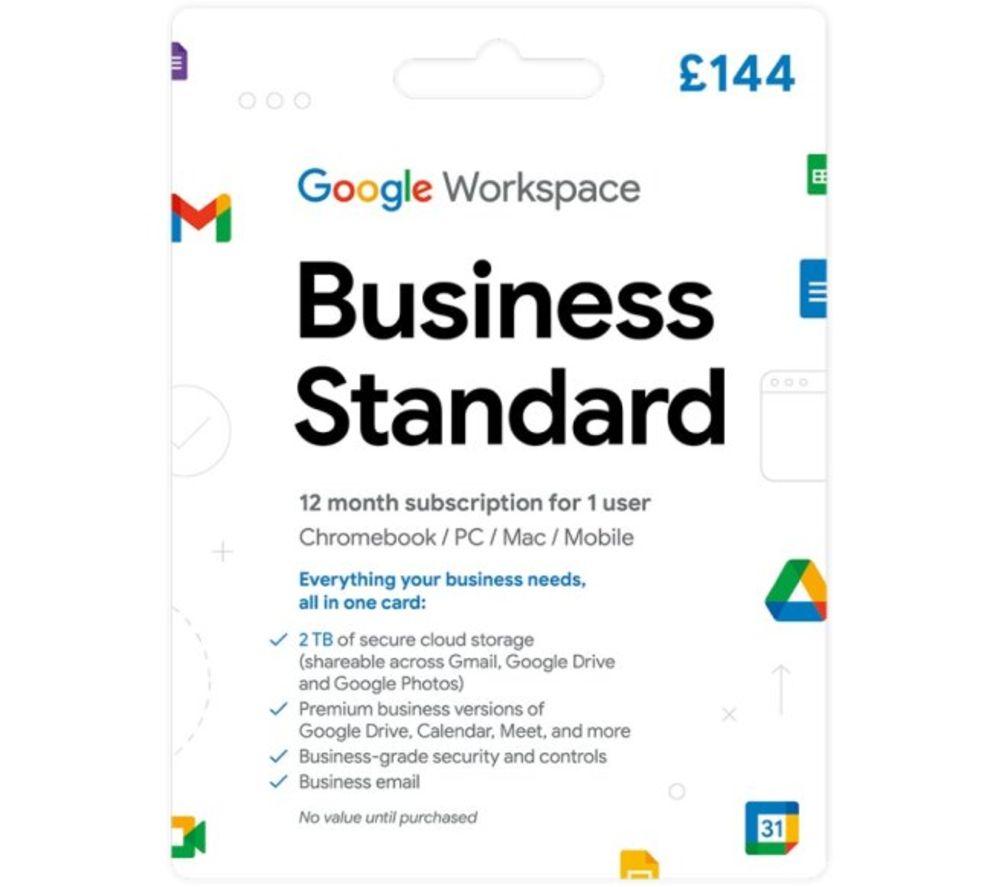 GOOGLE Workspace Business Standard - 1 year for 1 user