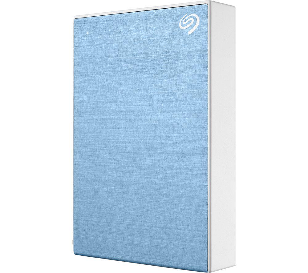 SEAGATE One Touch Portable Hard Drive - 4 TB, Blue, Blue