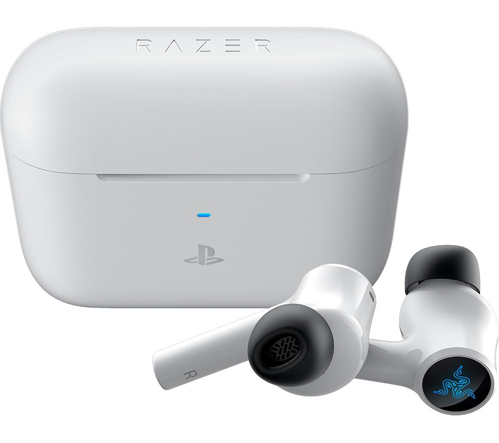 RAZER Hammerhead HyperSpeed Wireless Noise-Cancelling Gaming Earbuds - Xbox Licensed, White