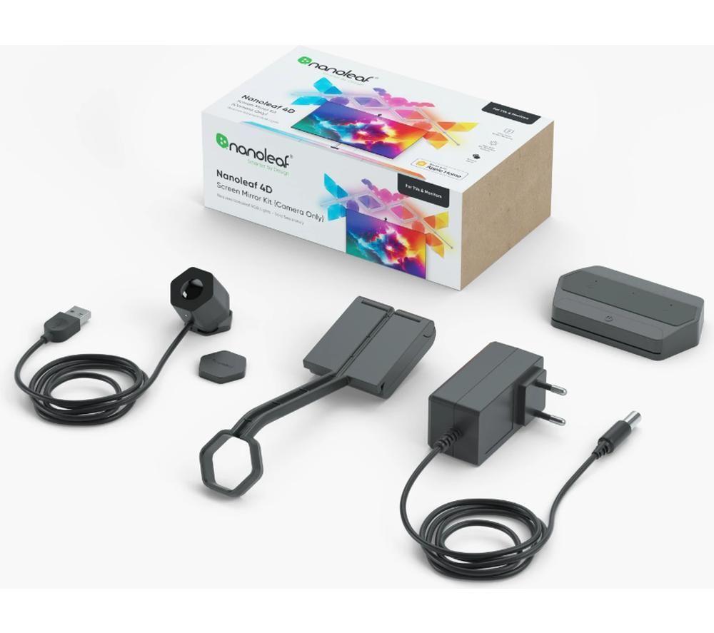 NANOLEAF 4D Smart Screen Mirror Camera - Black thumbnail