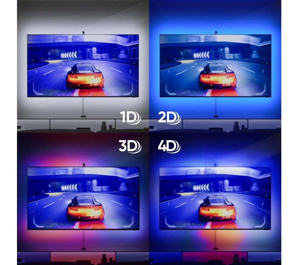 NANOLEAF 4D Smart Screen Mirror Camera & Light Strip Kit - Black image number 3 of 6