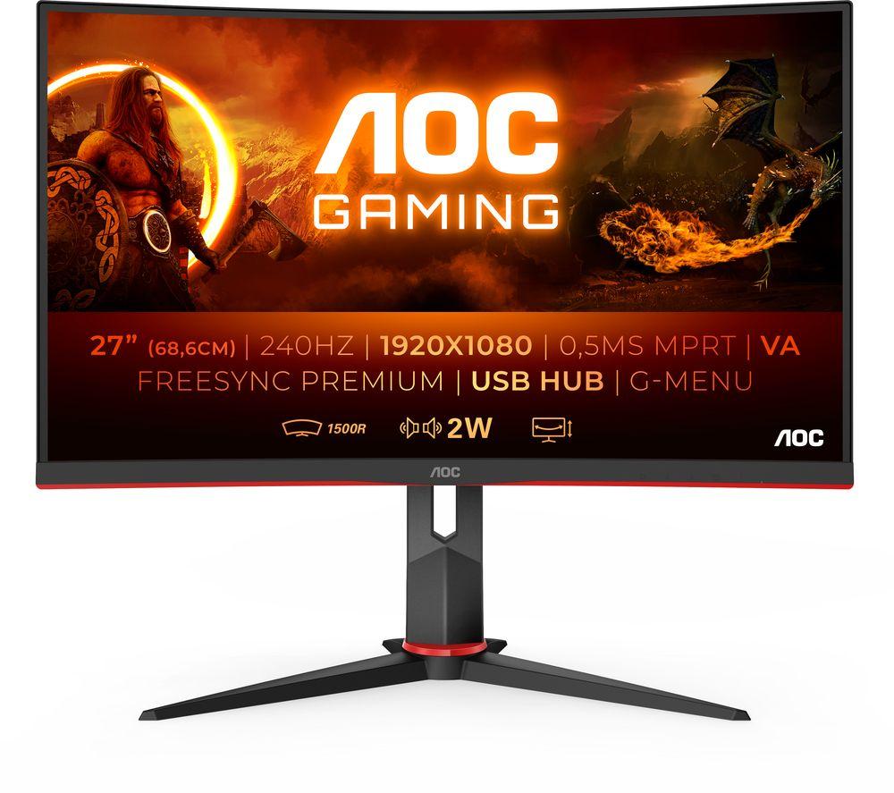 AOC C27G2ZU/BK Full HD 27" Curved WLED Gaming Monitor review