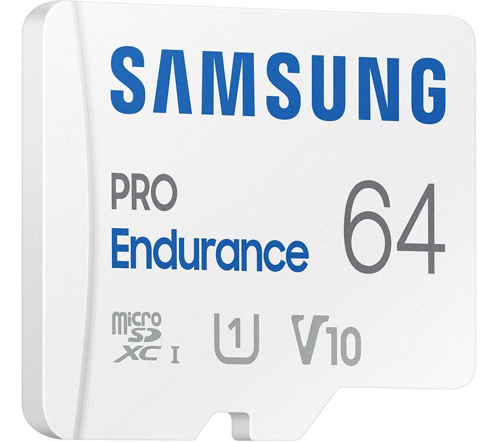 SAMSUNG Pro Endurance Class 10 microSDXC Memory Card - 64 GB