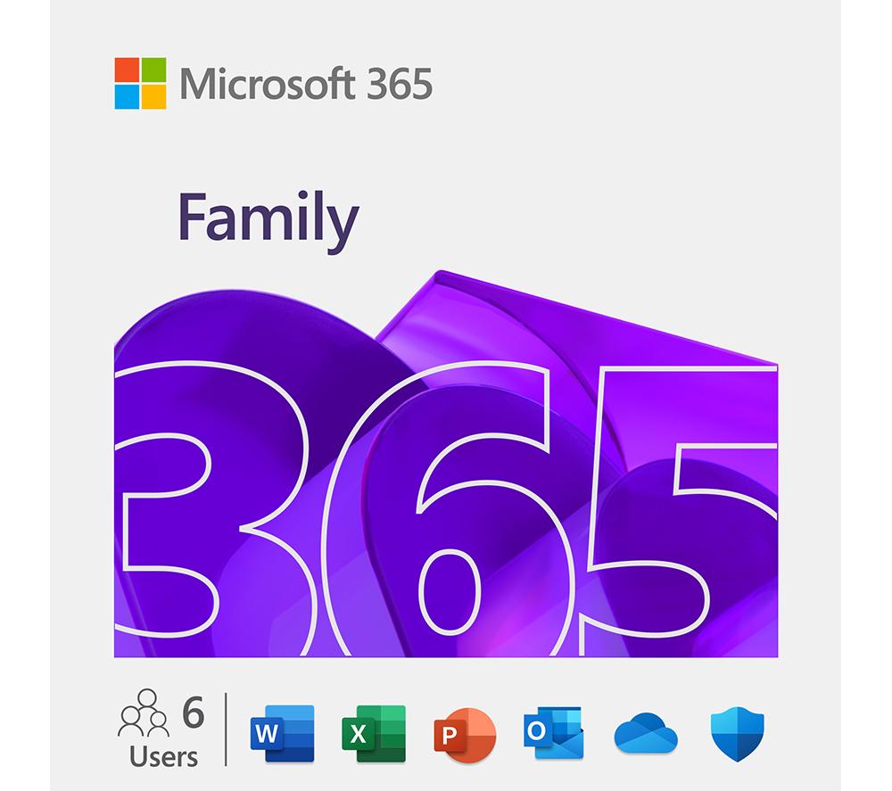 MICROSOFT 365 Family - 12 months (automatic renewal) for 6 users