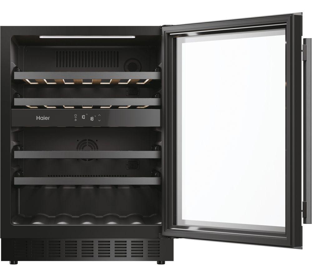 HAIER HAKWBD 60UK Integrated Wine Cooler - Black image number 2 of 7