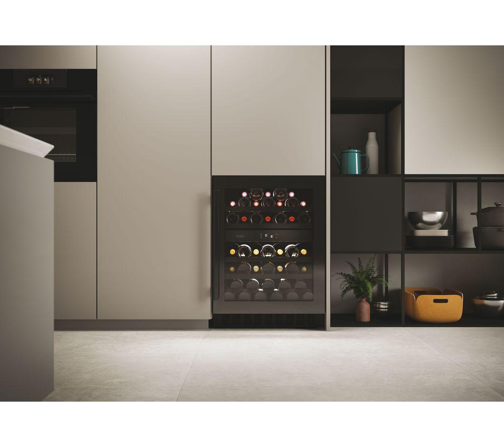 HAIER HAKWBD 60UK Integrated Wine Cooler - Black image number 7 of 7