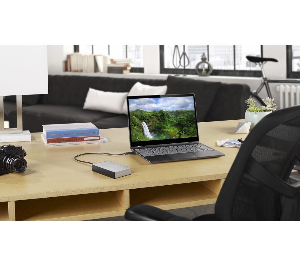 SEAGATE One Touch Portable Hard Drive - 4 TB, Silver image number 10 of 11