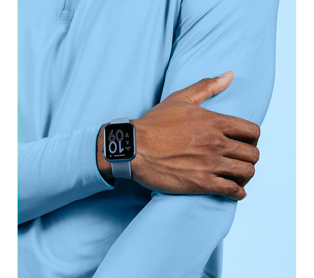 REFLEX ACTIVE Series 12 Smart Watch - Blue, Silicone Strap image number 2 of 7