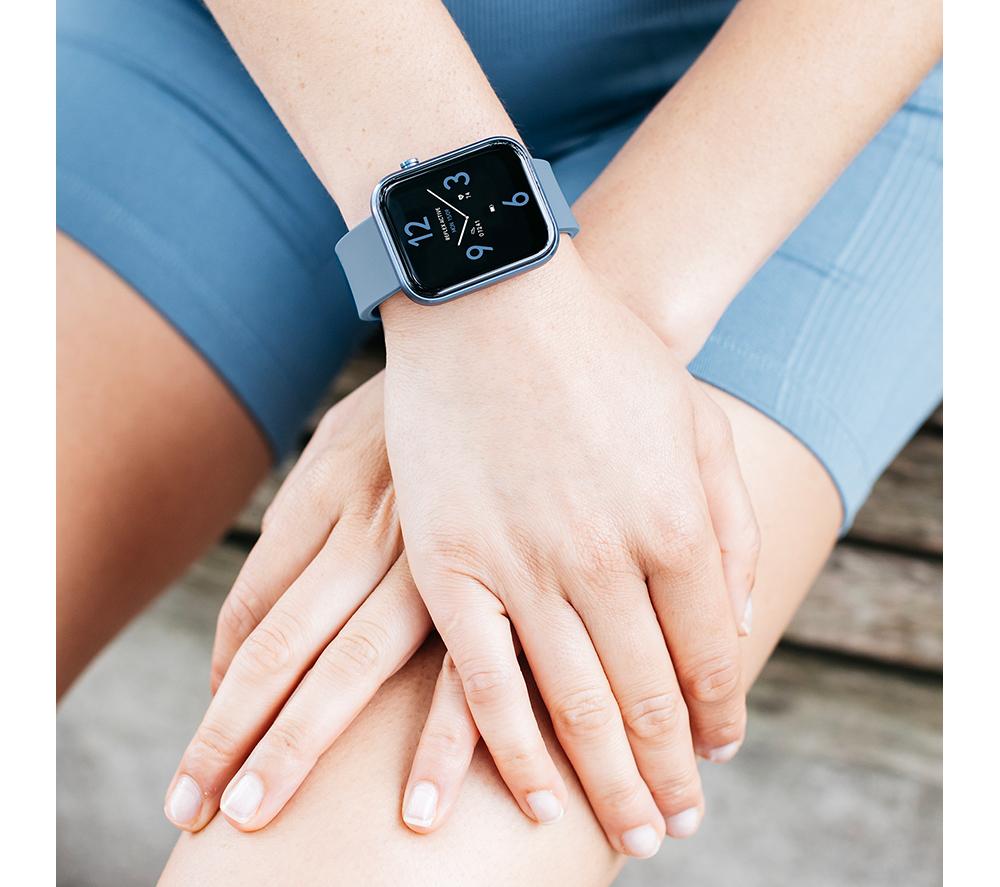 REFLEX ACTIVE Series 12 Smart Watch - Blue, Silicone Strap image number 4 of 7