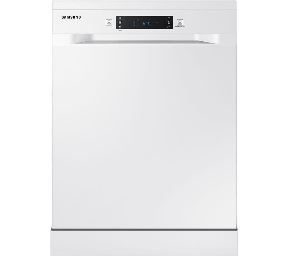 SAMSUNG Series 7 DW60CG550FWQEU Full Size Dishwasher - White, White