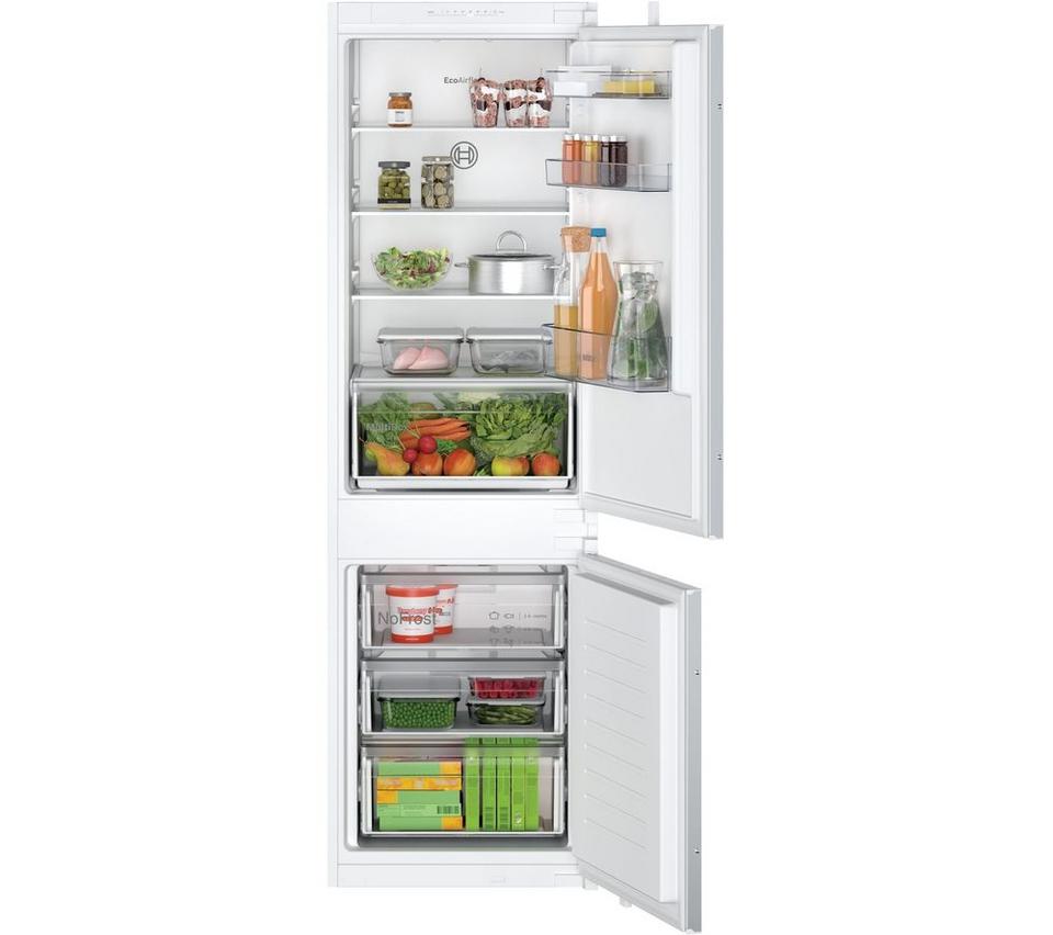 BOSCH Series 2 KIN86NSE0G Integrated 60/40 Fridge Freezer - Sliding Hinge