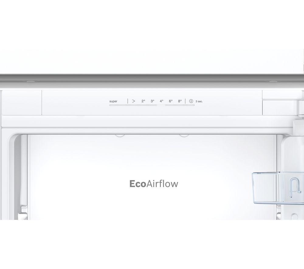 BOSCH Series 2 KIN86NSE0G Integrated 60/40 Fridge Freezer - Sliding Hinge image number 2 of 11