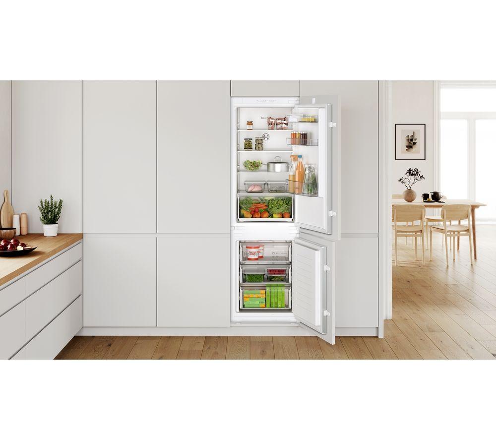 BOSCH Series 2 KIN86NSE0G Integrated 60/40 Fridge Freezer - Sliding Hinge image number 10 of 11