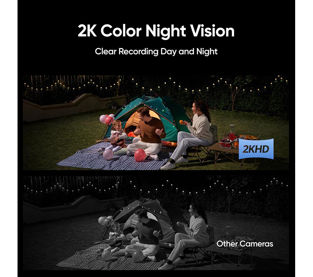 EUFY S120 Solar Wall Light 2K WiFi Security Camera image number 5 of 9
