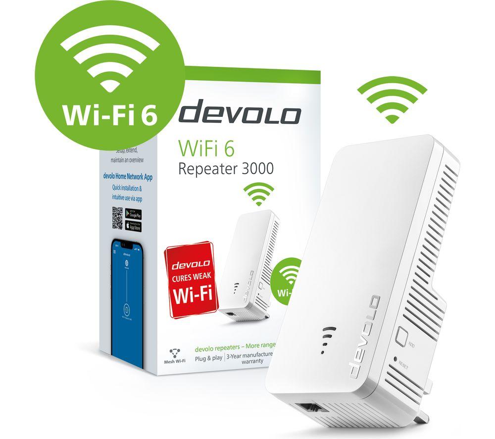 DEVOLO 8961 Repeater + WiFi Range Extender - AX 3000, Dual-band image number 3 of 5