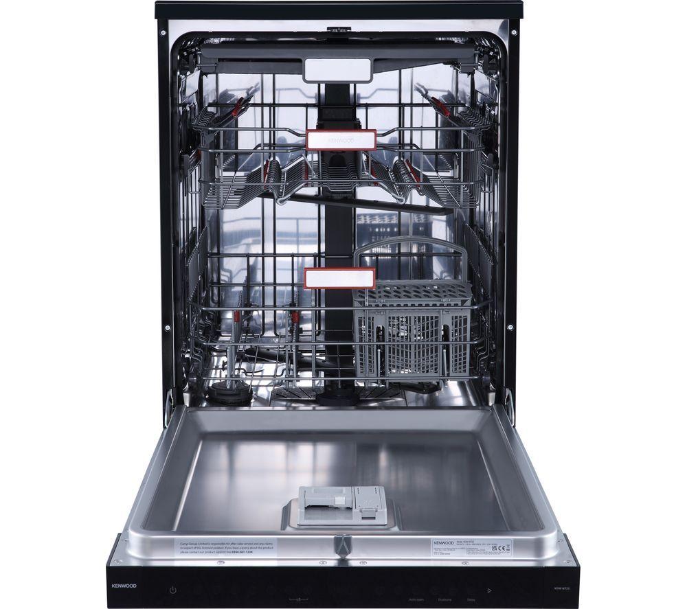 KENWOOD KDW16T23 Full-size Dishwasher - Black Inox image number 5 of 16