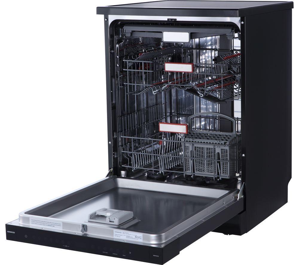 KENWOOD KDW16T23 Full-size Dishwasher - Black Inox image number 10 of 16