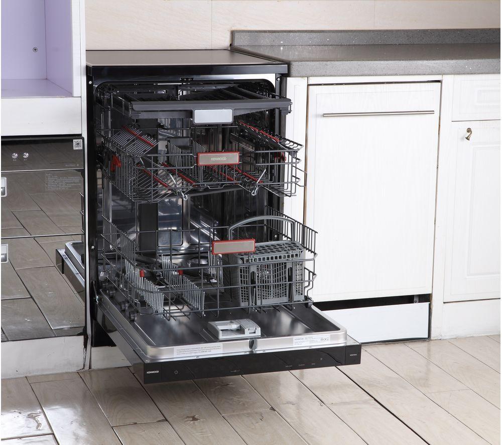 KENWOOD KDW16T23 Full-size Dishwasher - Black Inox image number 16 of 16