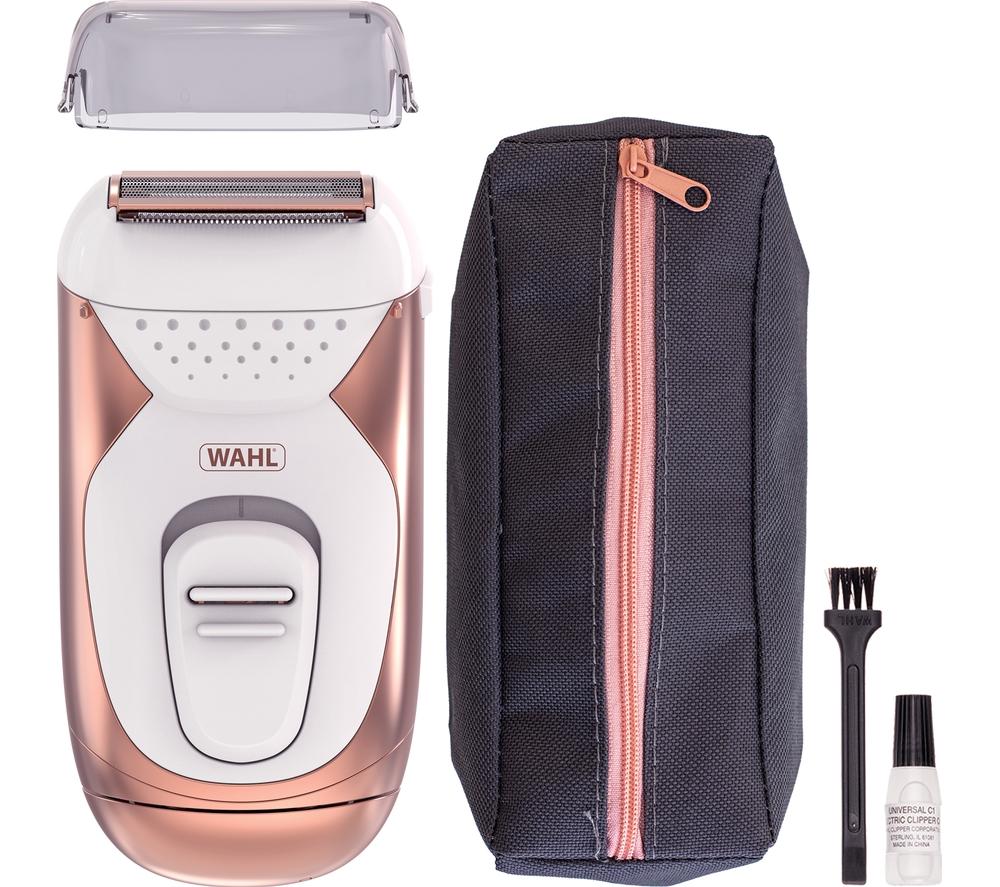 WAHL 3023392 Wet & Dry Foil Lady Shaver - Pink & White