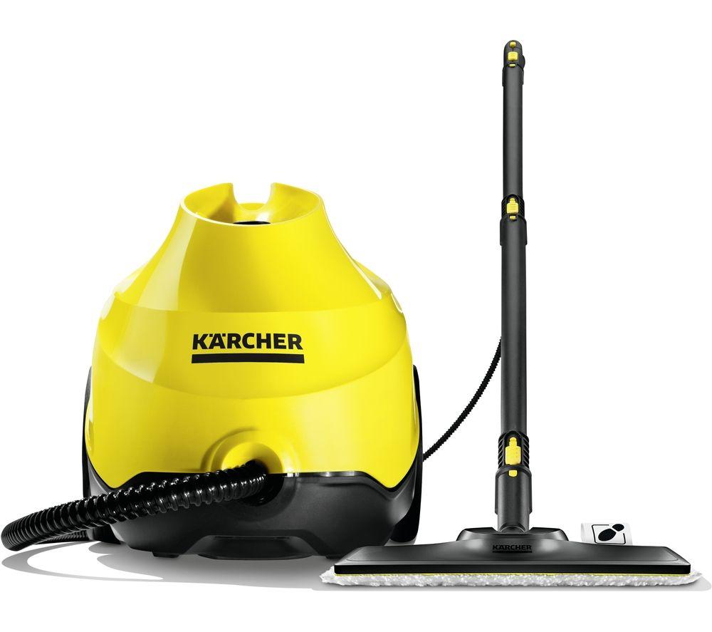 KARCHER SC 3 Easyfix Steam Cleaner - Yellow & Black image number 3 of 4