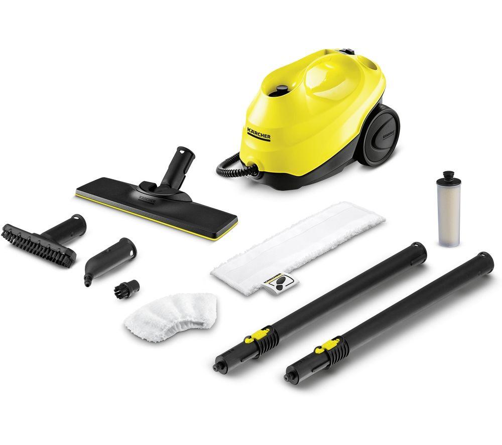 KARCHER SC 3 Easyfix Steam Cleaner - Yellow & Black image number 4 of 4