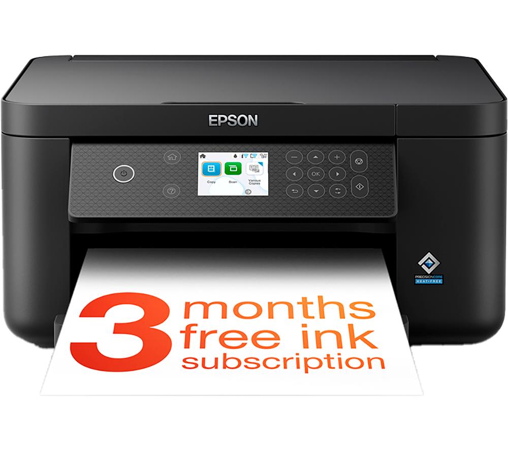 EPSON Expression Home XP-5200 All-in-One Wireless Inkjet Printer, Black