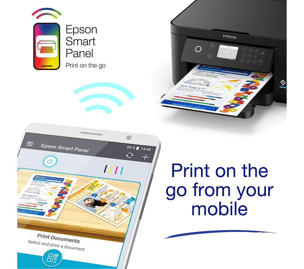 EPSON Expression Home XP-5200 All-in-One Wireless Inkjet Printer image number 7 of 9