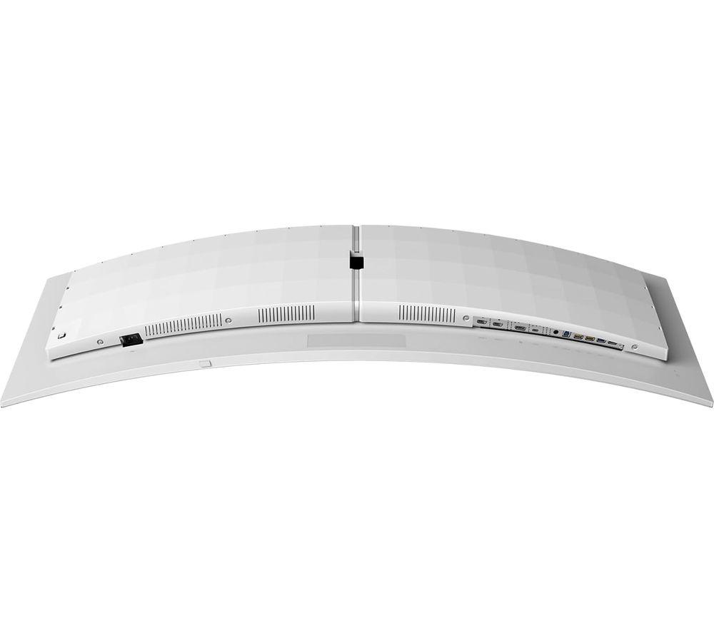 PHILIPS Evnia 49M2C8900 Wide Quad HD 49" Curved Quantum Dot OLED Gaming Monitor - Silver image number 6 of 7