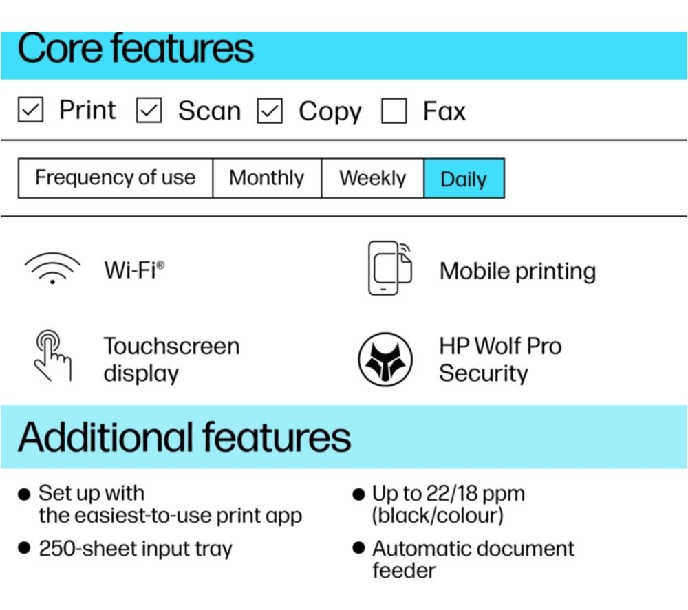 HP OfficeJet Pro 9720e All-in-One Wireless A3 Inkjet Printer & Instant Ink with HP+ image number 9 of 27