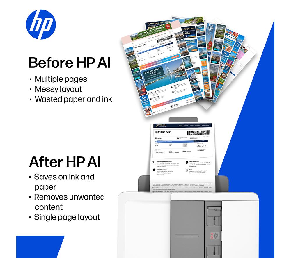 HP OfficeJet Pro 9720e All-in-One Wireless A3 Inkjet Printer & Instant Ink with HP+ image number 15 of 27