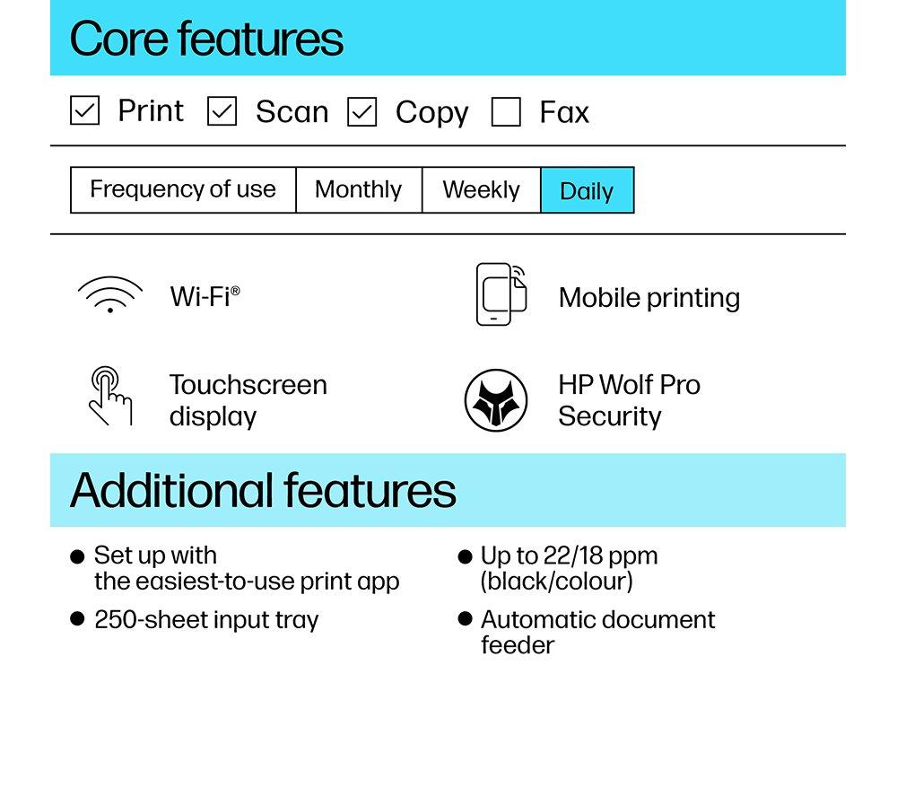 HP OfficeJet Pro 9720e All-in-One Wireless A3 Inkjet Printer & Instant Ink with HP+ image number 6 of 18