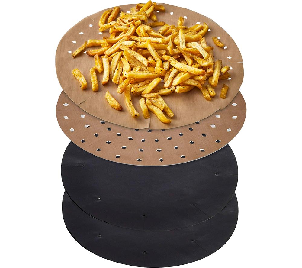 Tower 5 - 7 Litre Air Fryer Liners - Pack Of 4, Gold