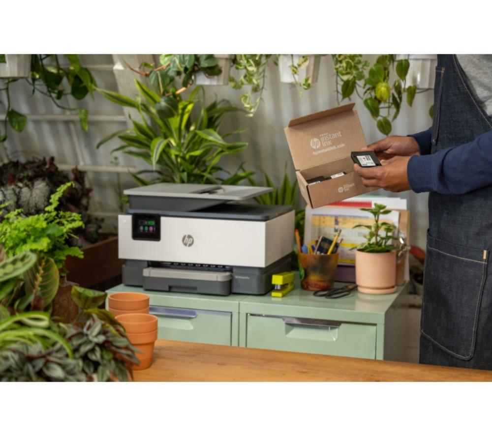 HP OfficeJet 9120e All-in-One Wireless Inkjet Printer with Fax & Instant Ink with HP+ image number 15 of 24