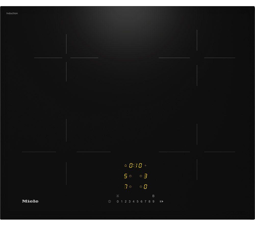 MIELE KM7361FL 62 cm Electric Induction Smart Hob – Black, Black