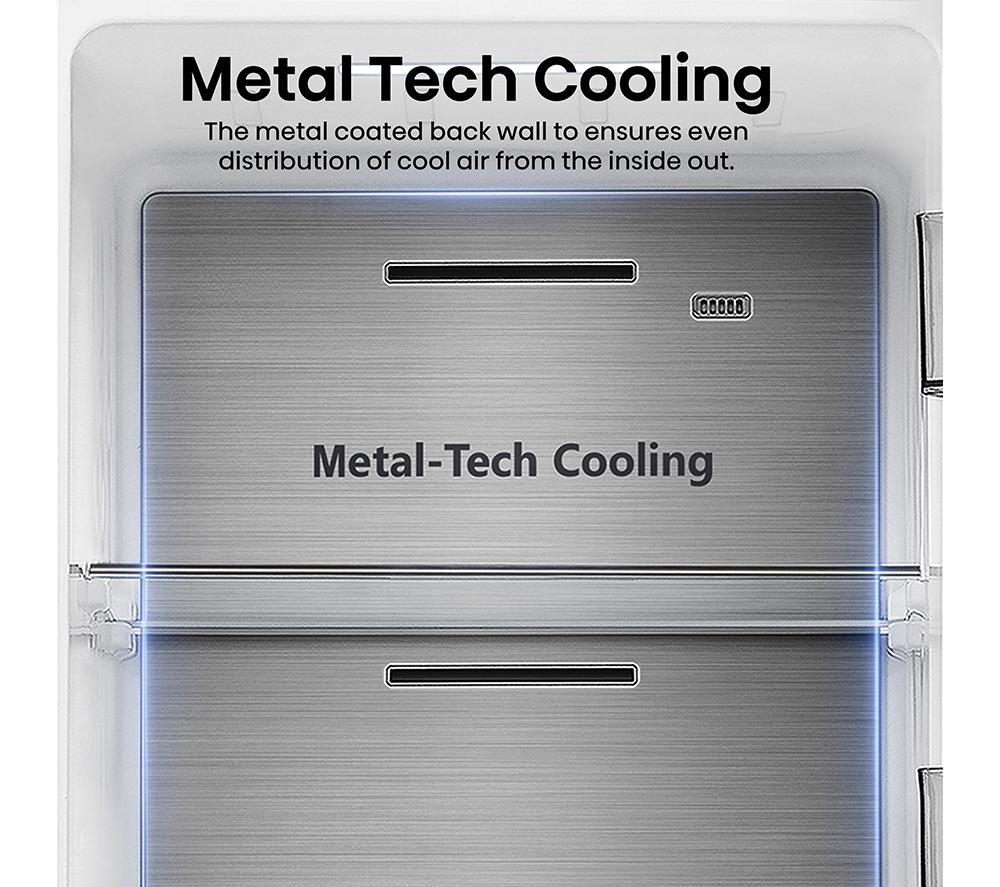 HISENSE PureFlat Infinite RS818N4IIE American-Style Smart Fridge Freezer - Stainless Steel image number 8 of 21