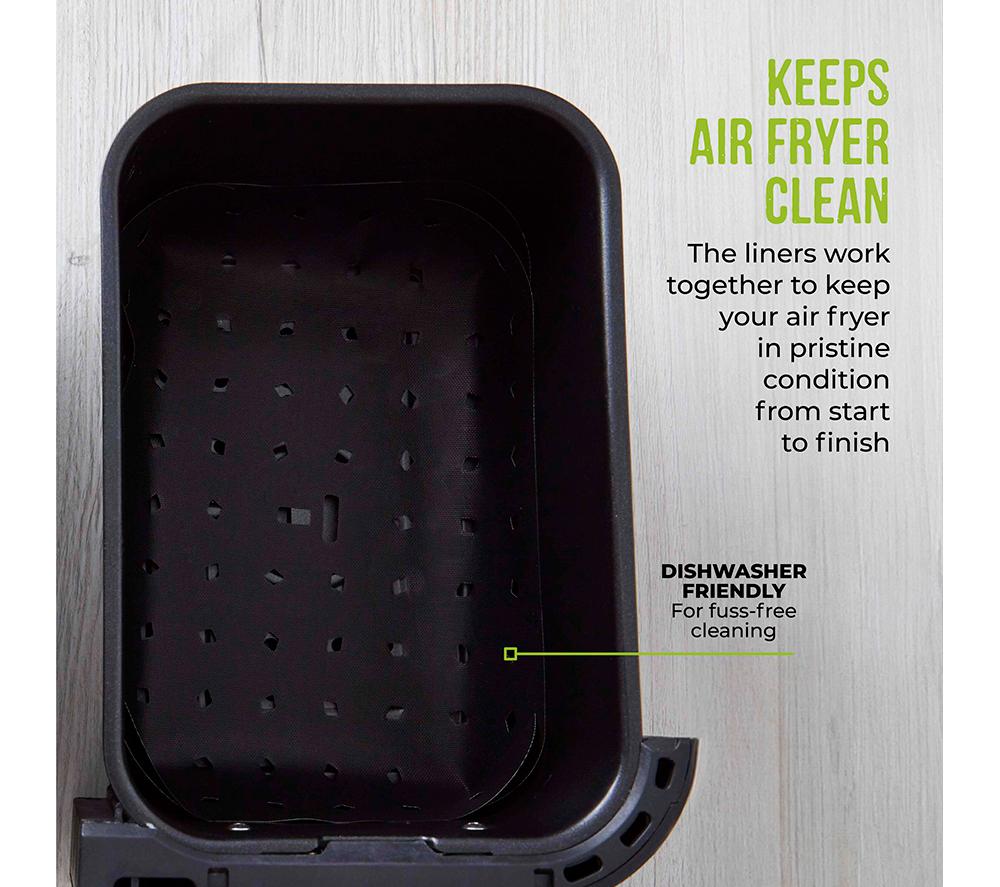 TOWER 9 Litre Dual Air Fryer Liners - Twin Pack image number 5 of 11