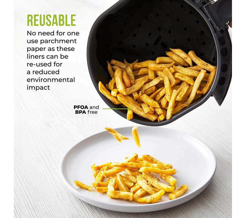 TOWER 5 - 7 Litre Air Fryer Liners - Twin Pack image number 6 of 9