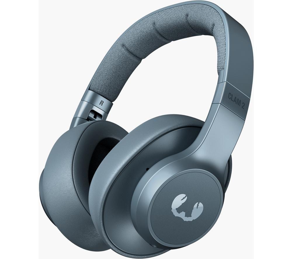 FRESH N REBEL Clam 2 Wireless Bluetooth Headphones - Dive Blue, Blue