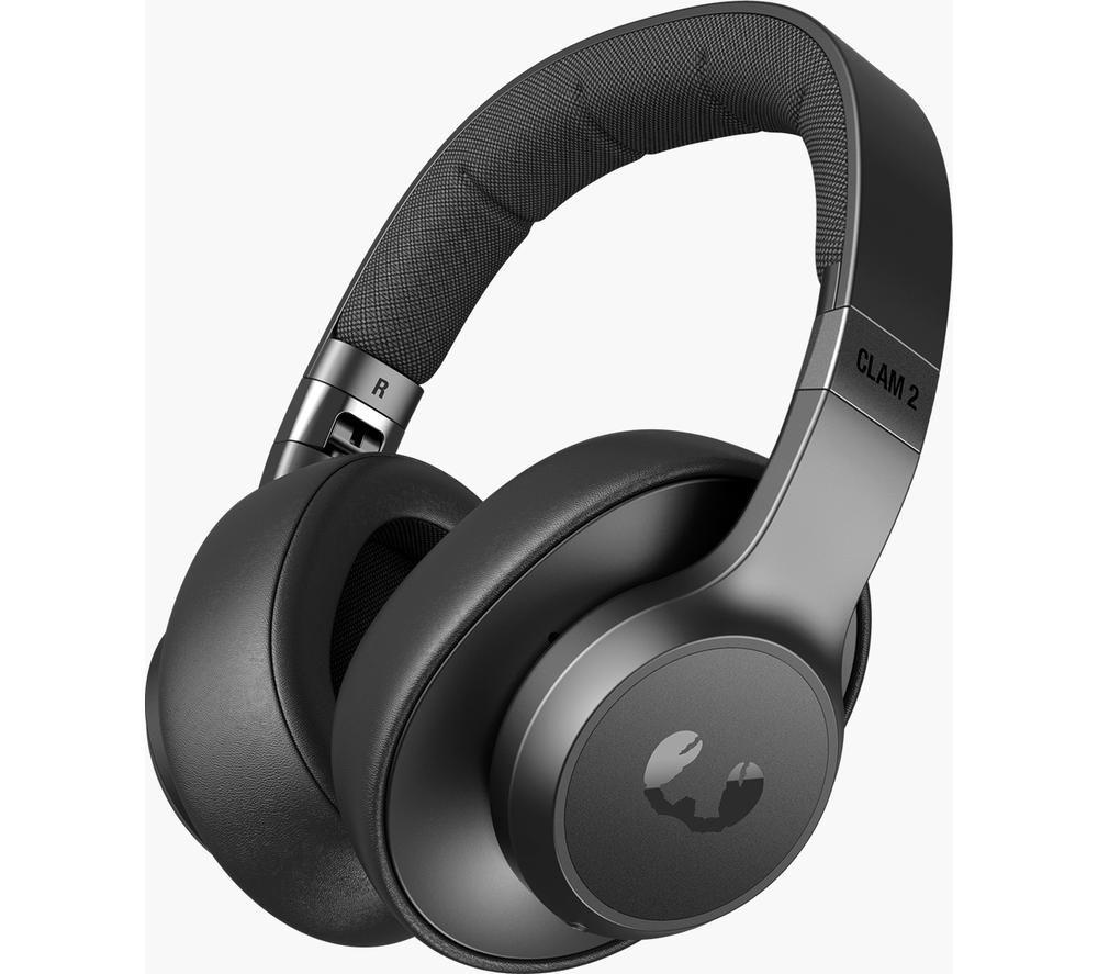 FRESH N REBEL Clam 2 Wireless Bluetooth Headphones - Storm Grey, Silver/Grey